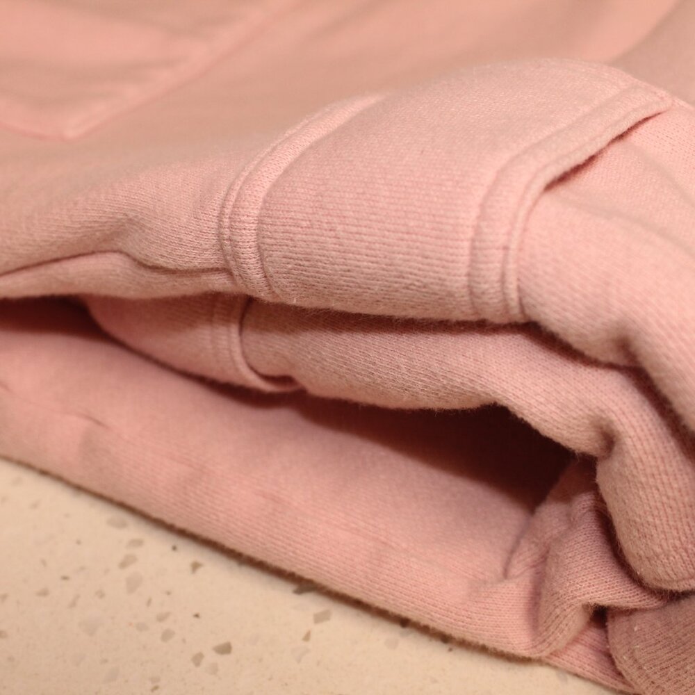 PINK FLEECE WIDE-LEG CARGO SWEATPANTS - Picture 9 of 13